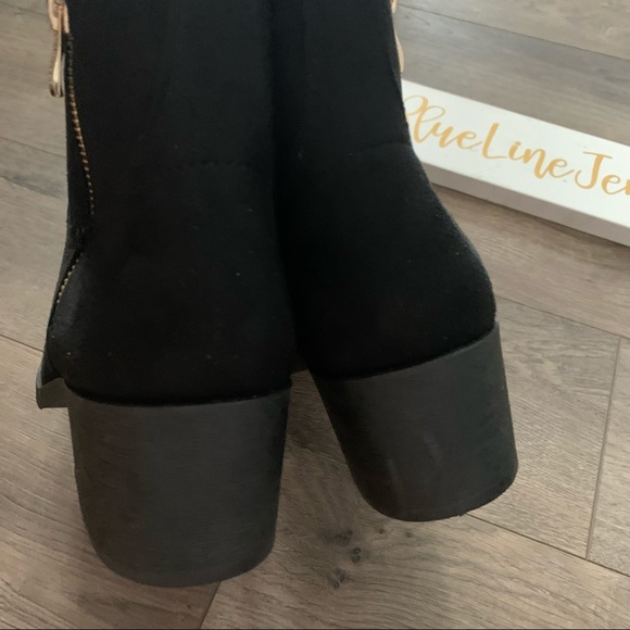 Wanted Black Booties NWOT - Picture 4 of 7